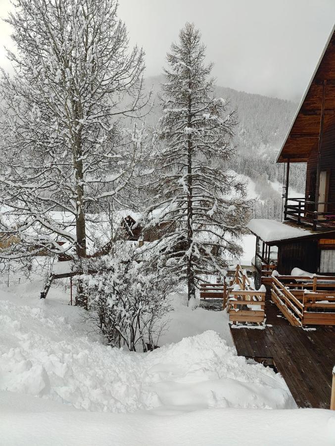 Chalet Ailleurs Appartement A Molines En Queyras Exterior photo